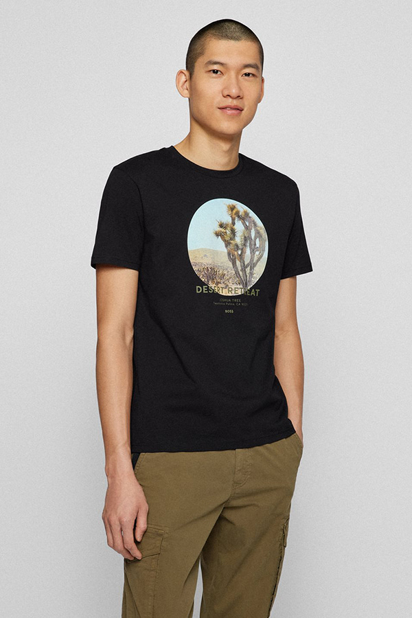 ΜΠΛΟΥΖΑ BOSS - 002 ΜΑΥΡΟ